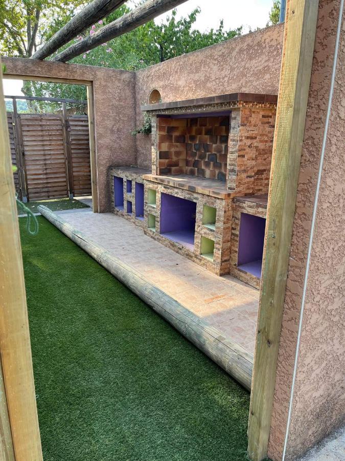 Cottage Chaleureux tout équipé climatisé à Jacou Montpellier Exterior foto